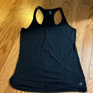 Black GAP fit Racerback Breathe Workout Tank